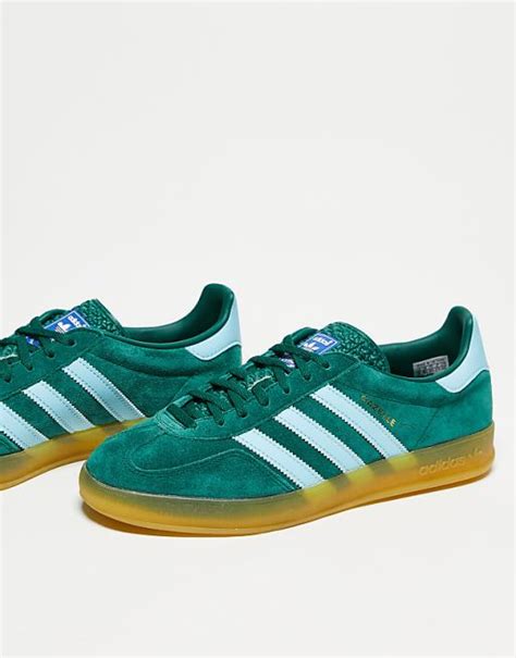 adidas geel blauw|adidas gazelle sandalen.